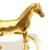 Standing Horse Napkin Ring Metal Horse Shaped Napkin Rings Gold Western Equestrian Napkin Buckle for Christmas Banquet Party Table Decoration