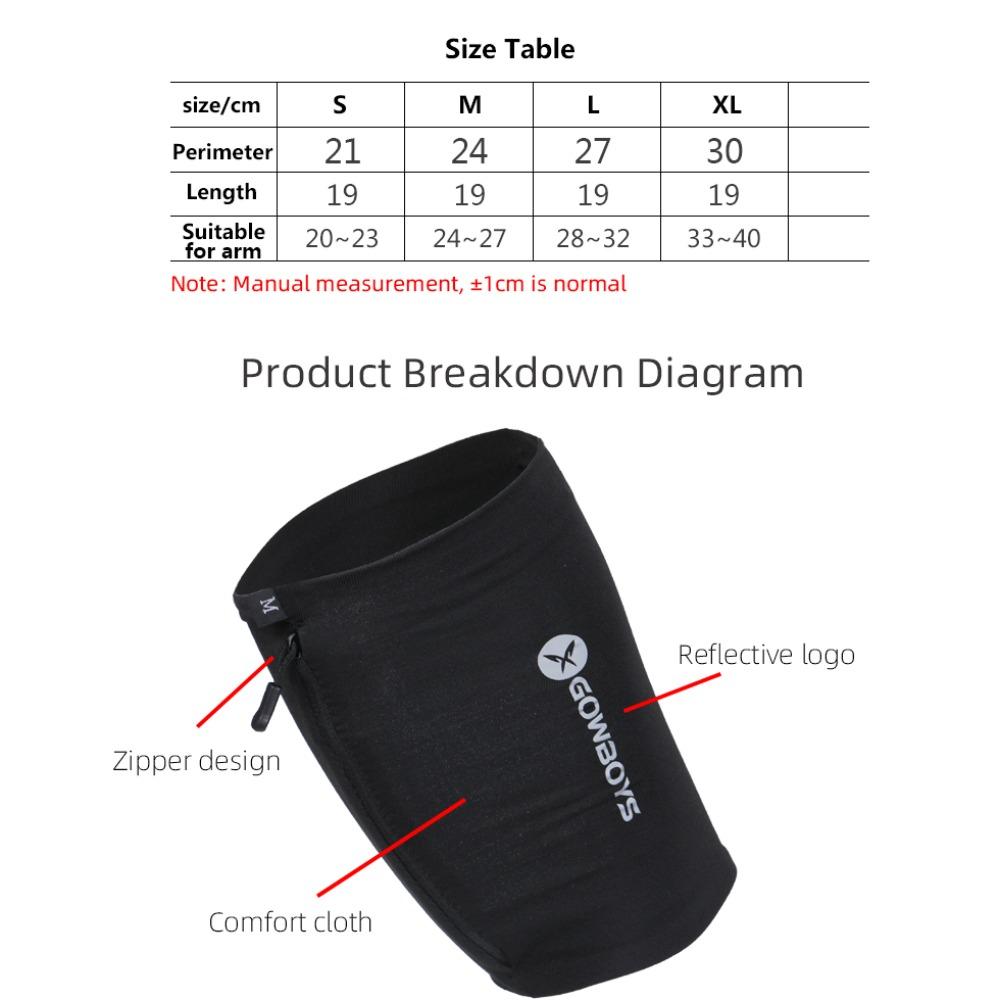 Case Cover Holder Phone Armband Bag Lightweight Running Phone Bags Mobile Phone Arm Bag  Fitness