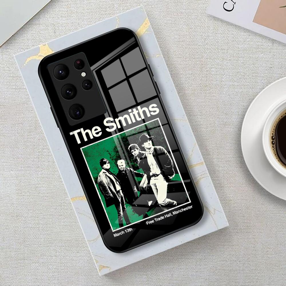 Band The Smith Phone Case For Samsung S26 S25 Edge Ultra 23 22 21 20 Ultra Plus S24 Fe Glass Cover