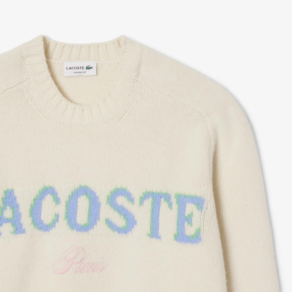 [lacoste] Men's Holiday Crew Neck Sweater AH5202-55NA9I
