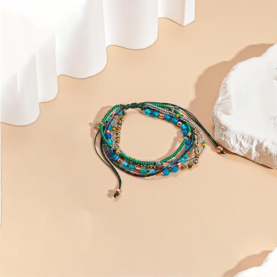 

Женские браслеты для модных украшений зелёный