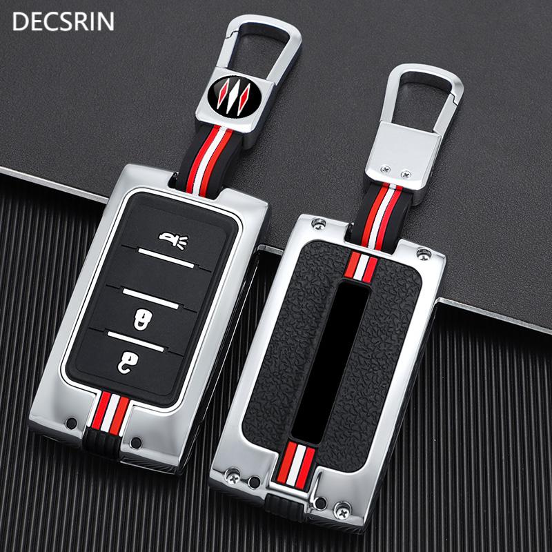 Zinc Alloy Car Key Case Cover Shell Fob for Jeep Wagoneer 2025- 2025 for Grand Cherokee L 2020 2025 2025 Key Chains Accessories