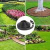 5/10cm L-Shaped Garden Grass Stone Border Black Edge Divider for Outdoor Landscaping LawnGreenery Barrier for Garden Decoration