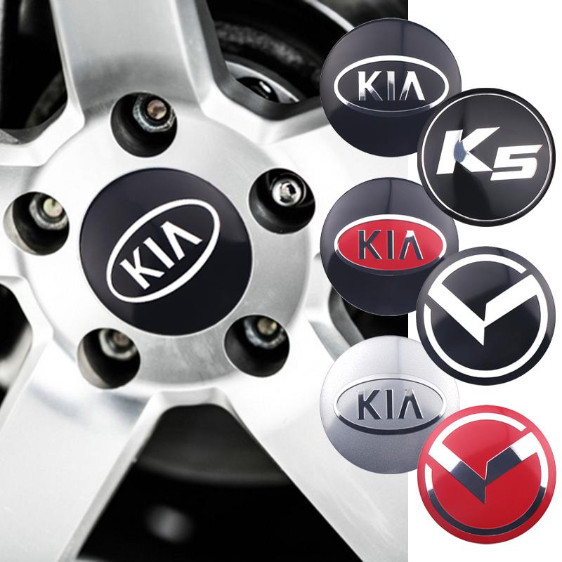 4Pcs 56/65mm Car Wheel Center Hub Caps Dust Cover Logo Sticker For Kia Ceed Sorento Picanto Sportage K2 K6 KX1 RIO Optima K4 K3