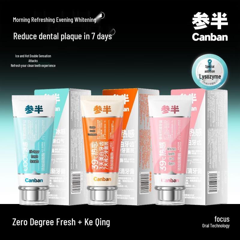 Sanban Keqing Fresh Whitening Toothpaste