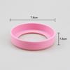 Silicone world 7.8CM Silicone Cup Sleeve Water Cup Mat Sheath Bottom Ring Wear Resistant Shatter Resistant Bottom Cover Coaster
