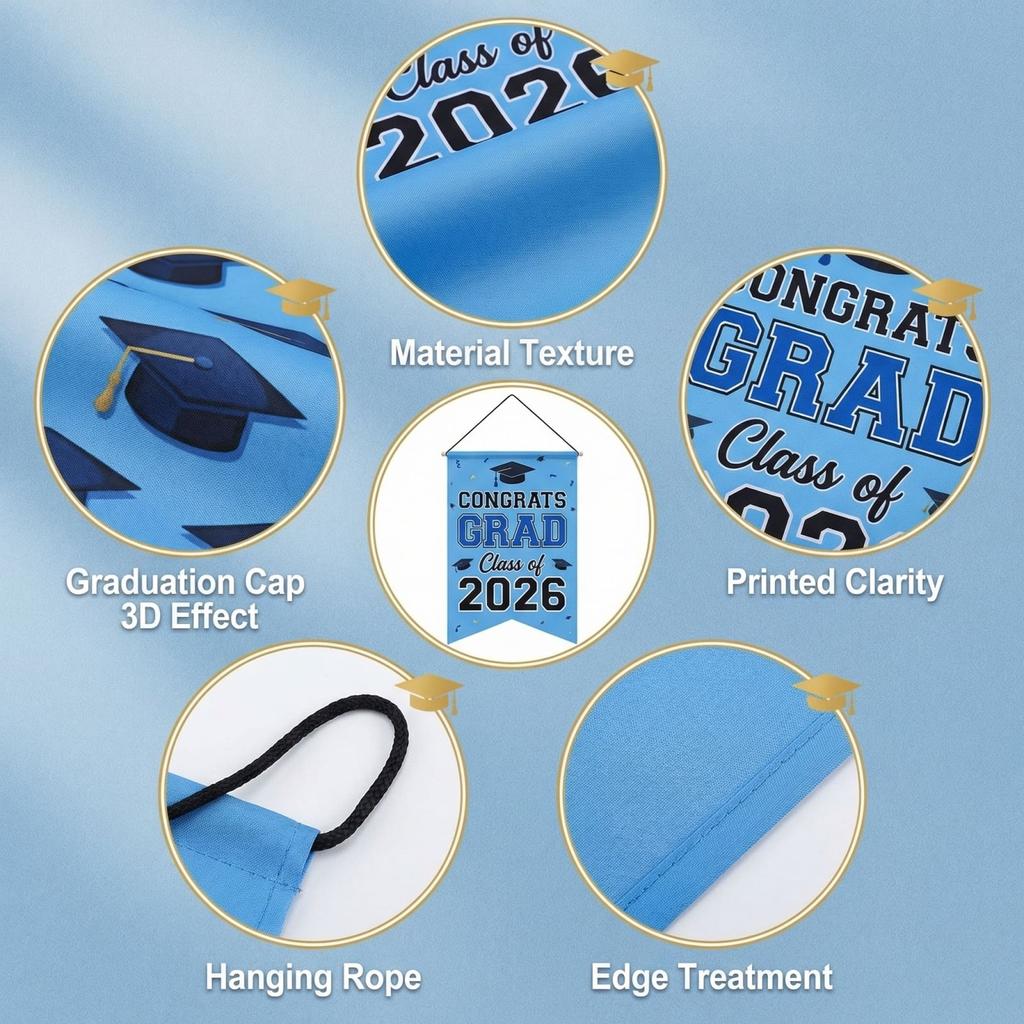 Graduation Theme Party Decoration Set
