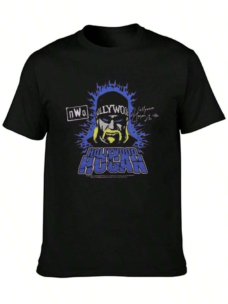 

Modern Vintage Style T-Shirt Retro Wrestling Print S разноцветный