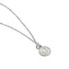 Collier - Luxenter - Alphabet G - Zirconium Brillant - Plaqué Rhodium - 42 Cm + 3 Cm