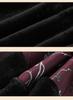 Warm Winter Fleece Coat for Elderly Women - Fur Collar, All-in-One Design