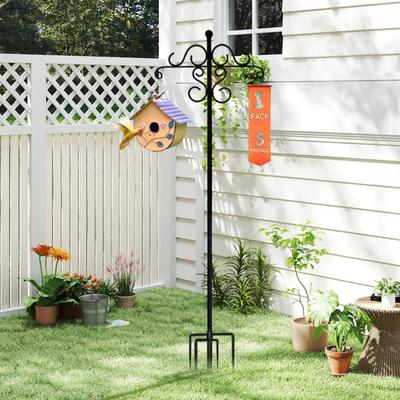 Bird Feeder Stand Wild Bird Feeder Stand for Outdoors Load-Bearing Backyard Wildlife Watching Hanger Station for Outdoor