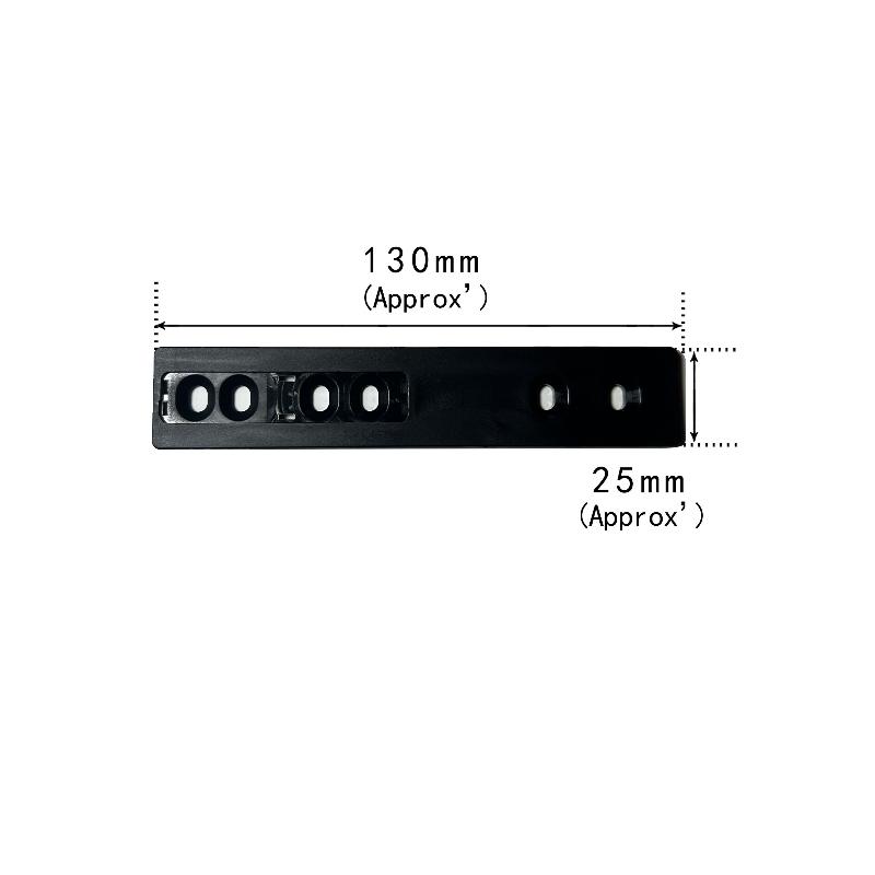 1/4 Sets Refrigerator Door Sliding Guide For Electrolux/Siemens/ Built-In Fridge Door Slide Rail Mounting Kit