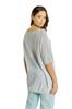 Women' Summer Blouse Estera, One Size, Cameo, Gray