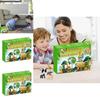 Animal Countdown Calendar Kit With Plastic Toy Figures For Young Adults Holiday Decor