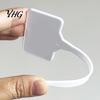 Vegetable Garden Sower Seeds Dispenser, Handheld Seeder with 5 Dial Settings, Ergonomic Plastic Drill Dibber, Plant Labels, Sowing Tool for