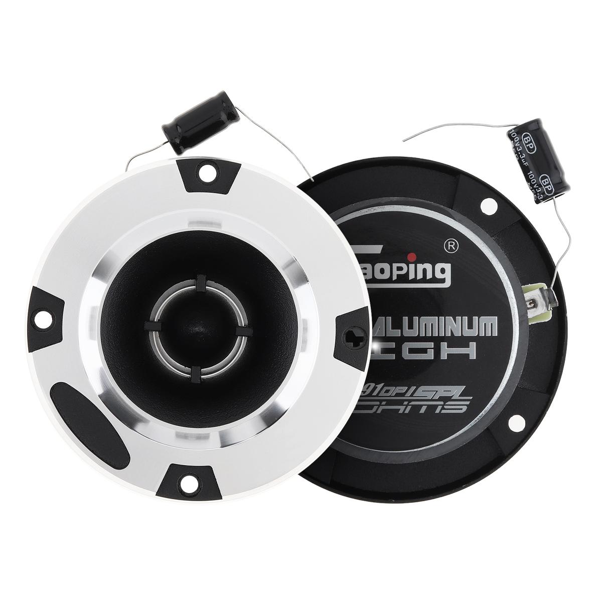 

2 шт., 4 дюйма, 150 Вт, высокочастотный динамик, звуковой динамик, полнодиапазонный частотный громкоговоритель, высокая эффективность для автомобильной аудиосистемы «сделай сам», 2 шт. 4 ohm