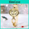 Gadi Vintage Oval Womens Watch With Quartz Movement Waterproof Jewelry Clasp For Elegant Ladies