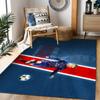 Man Black White Carpet Design for Dining Room Playrooms Decorate room Study room Anti-slip Rug Office home decor