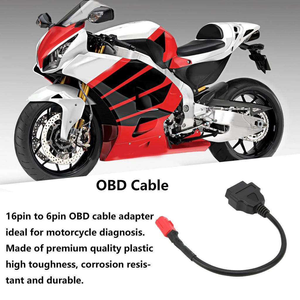 Yctze OBD Cable 16Pin to 6Pin Diagnostic Scanner Adapter for