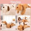 Soft Soft Cuddly Dog Plush Toy Cute Cartoon Children Sleeping Doll Companion