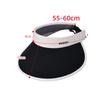 Sommer Leerer Oberteil Sonnenhut Damen Doppelter Schatten UV-Schutz Große Krempe Visor Koreanische Mädchen Mode Vielseitige Farbabstimmung Strand Verstellbare Faltbare Kappe