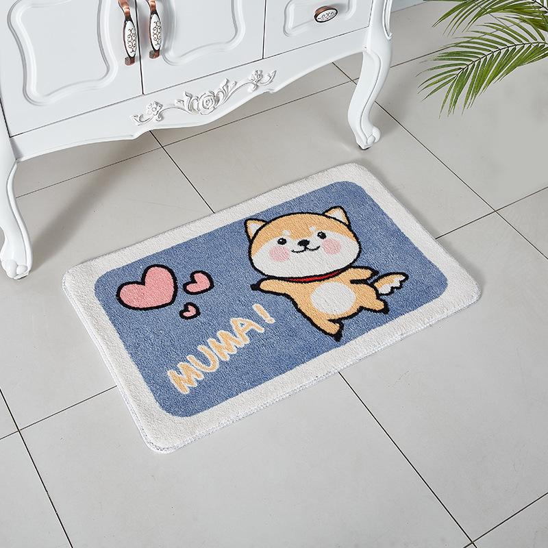 Cartoon Absorbent Bathroom Door Mat