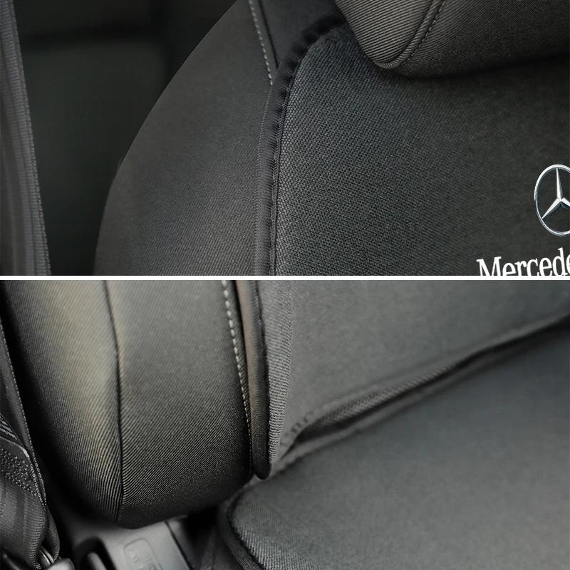 UEDKO1 Hot 2025 Car Interior Seat Cushion Cover Backrest Pad Protect Mat For Mercedes Benz AMG W177 W176 X166 X167 C257 C218 X253 C118