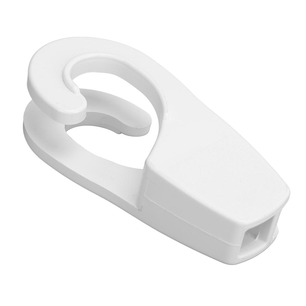 Boat Bumper Clip Fast Adjustment Enhanced Sealing Pontoon Bumper Clip Hook for Ship Kayak Yacht White 25mm   1in