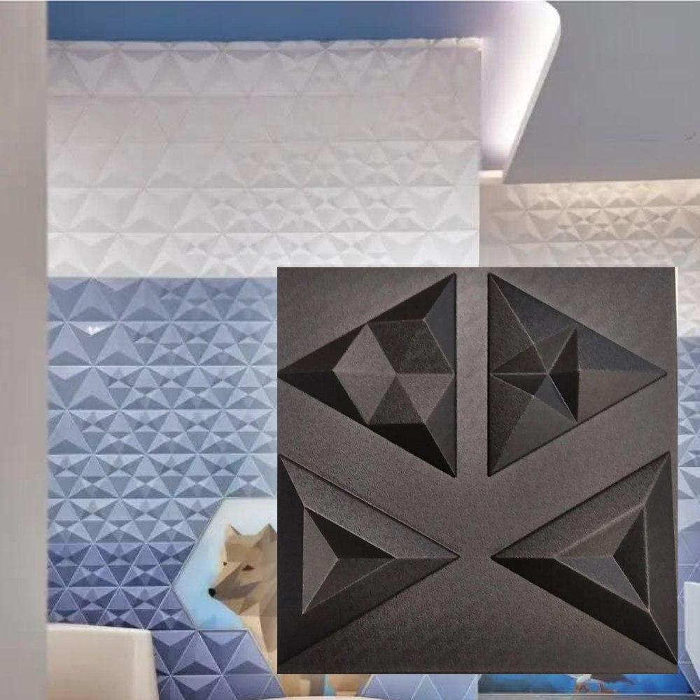Plastic mold for the manufacture of 3d panel "Marshmalloy"(3D mold for decorative wall panels for gypsum and concrete) Wall decor.