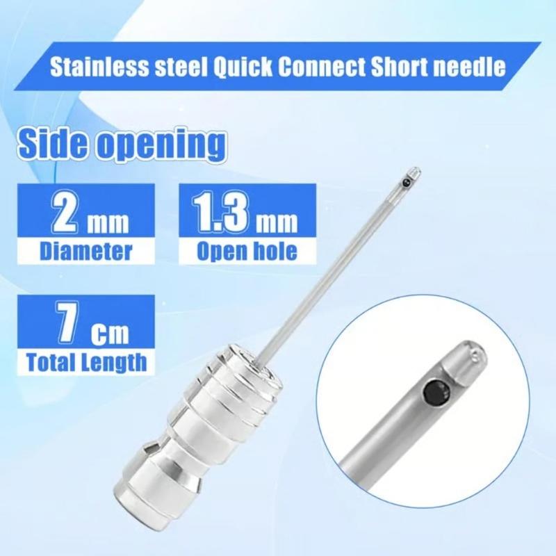 High Pressure Washer Nozzle Kit for Washing Machine Air Conditioner Cleaning 1/4 Quick Connect Stainless Steel Wand