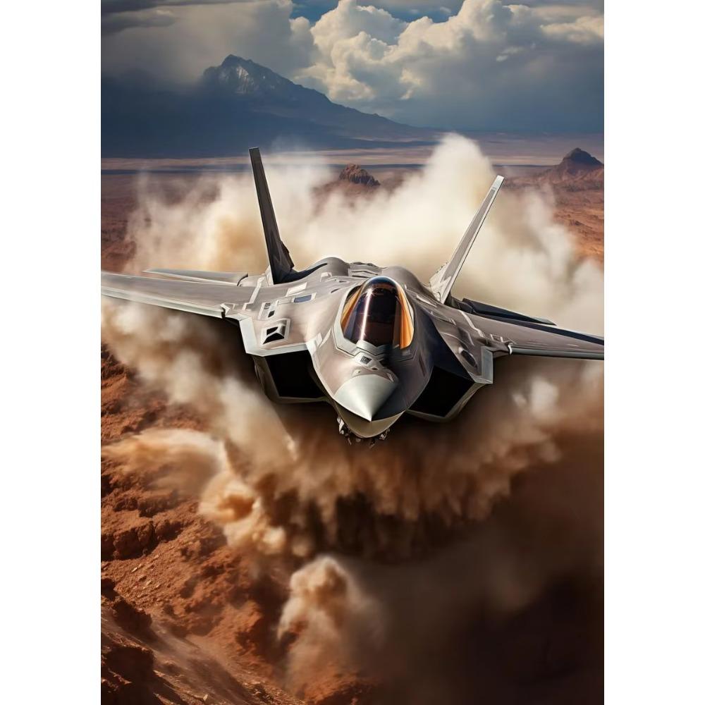 Avion Militar Modern F35 Fighter Lightning Jet Poster de Pornire Fighter Fly Pânză Artă de Perete Cameră de Zi Decor Acasă