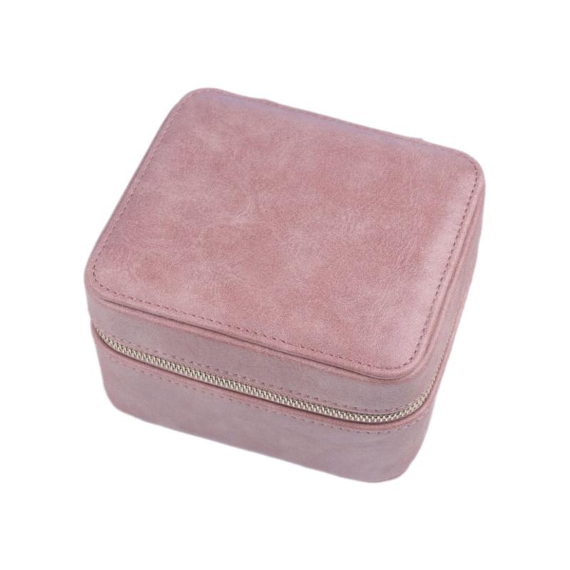 Elegant PU Leather Watch Case 2 Slots Timepieces Organizer Fashionable Watches Travel Pouch for Jewelry Enthusiasts