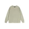 Basic Solid Color Fashionable Crew Neck Twill Sweatshirt Luxurious Relaxed-fit Versatile Unisex Long Sleeve Basic Streetwear Sweatshirt