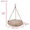 Hanging Design Reptile Hammock Natural Woven Bearded Dragon Lounger Terrarium Decor  For Reptiles
