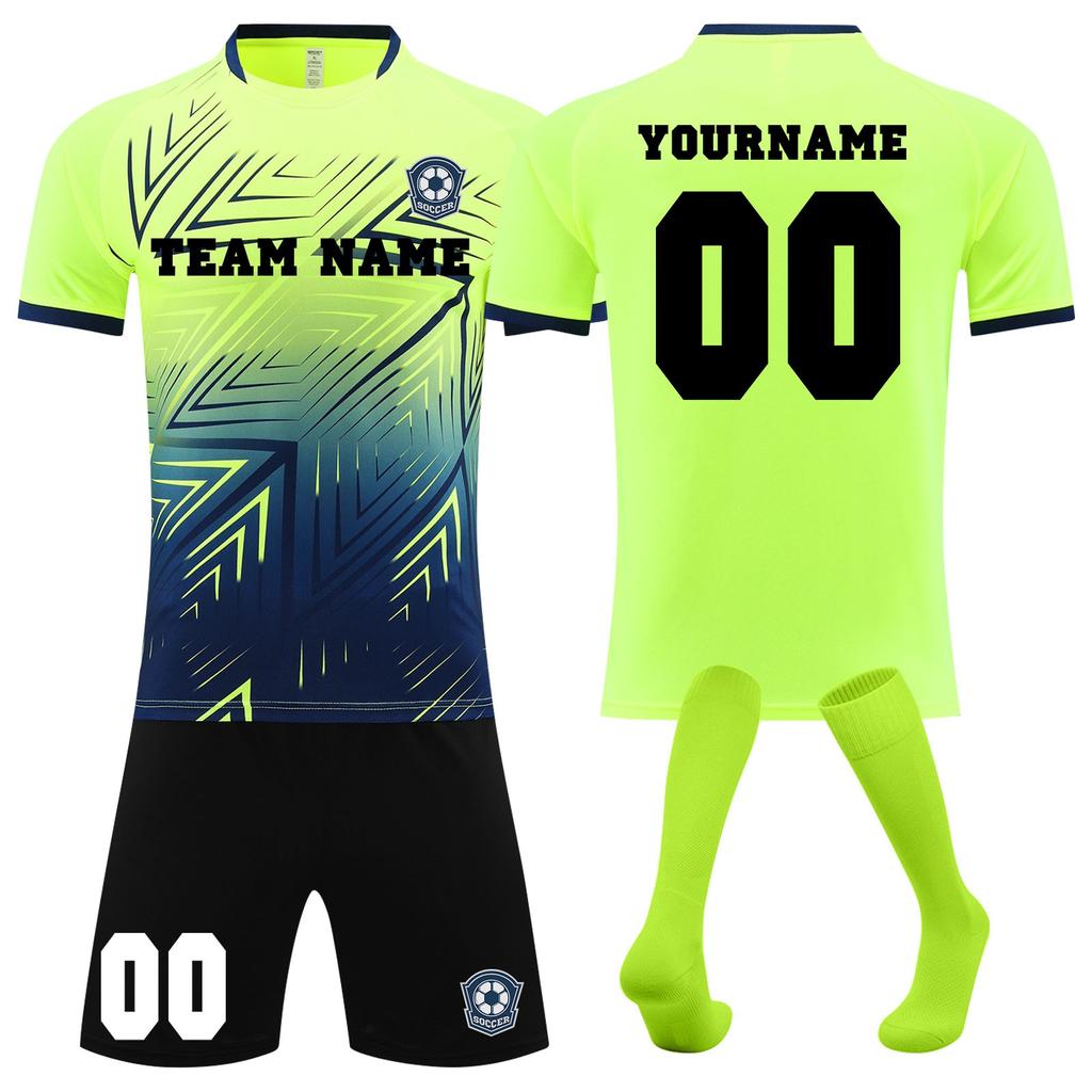 Football Jerseys Shorts Socks Set New Season Shorts Socks Adult Sizes Outfits