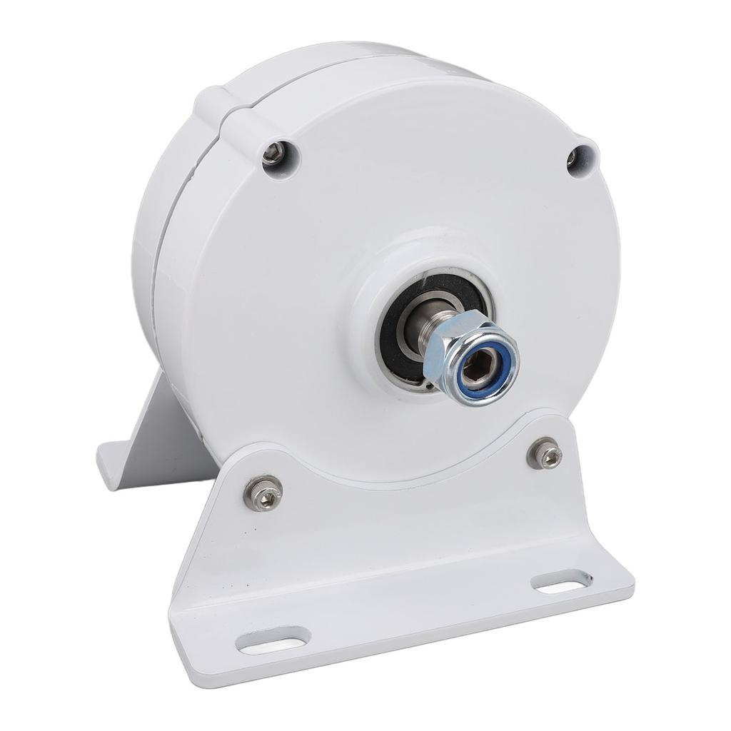 12V Dual Shaft Generator with Base 3 Phase AC Permanent Magnet Synchronous Electric Motor for Wind