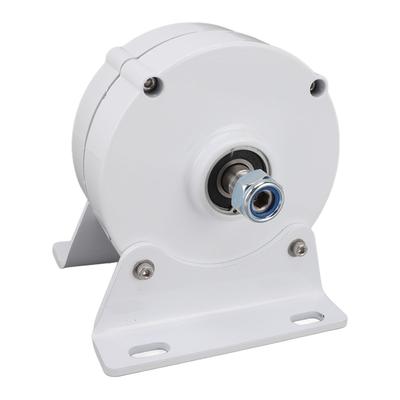 Generatore a doppio albero da 12 V con base, motore elettrico sincrono a magnete permanente trifase CA per vento