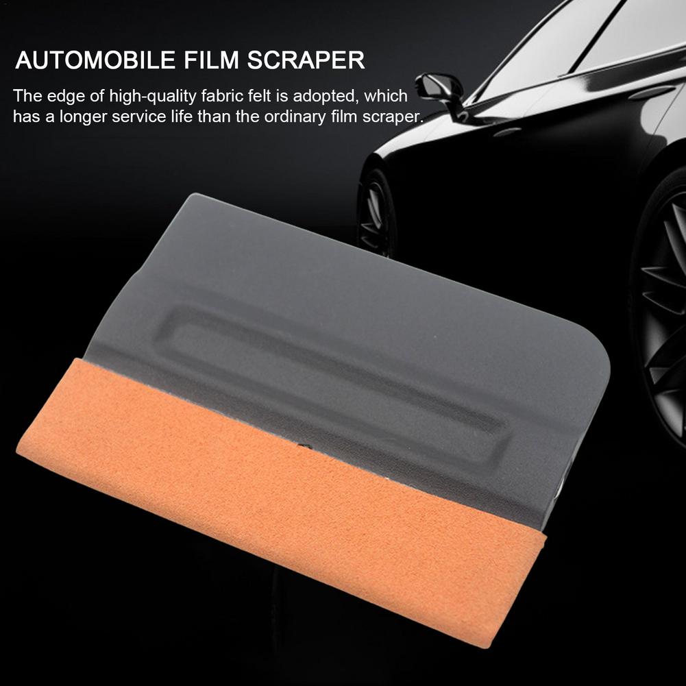 Automotive Vinyl Wraps ABS Car Window Squeegee Squeegee For Vinyl Magnetic Felt Edge Squeegee For Mirror Windshield Automotive B