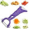 Multifunctional Durable Stainless Steel Black Hand Fruit Vegetable Peeler Household Kitchen Tool Apple Potato Scraper Other