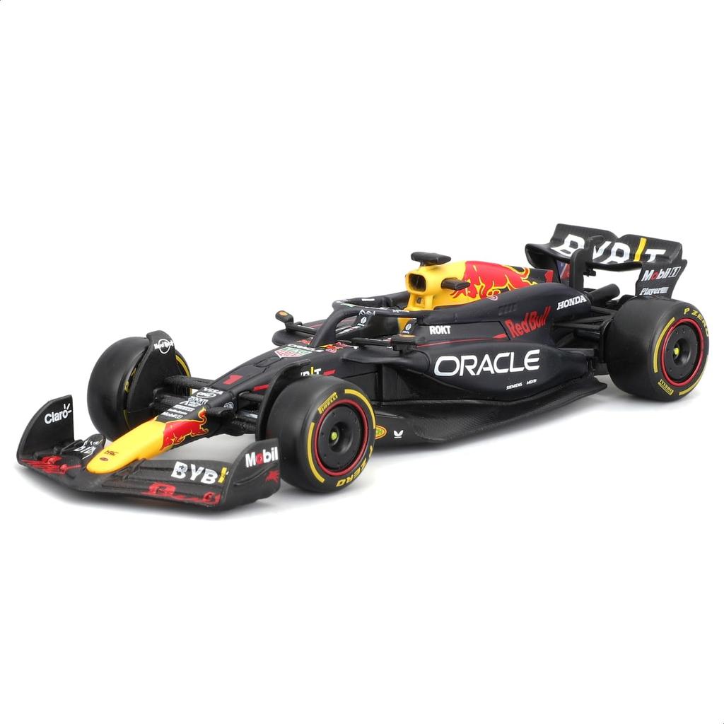 Bburago F1 Max Verstappen World Champion Commemorative Special Package Red Bull Max Verstappen Set Not Diecast Model Car Finished Product 1/43 4-Time