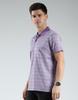 Luxuria Men's Striped Collar Neck T-Shirt