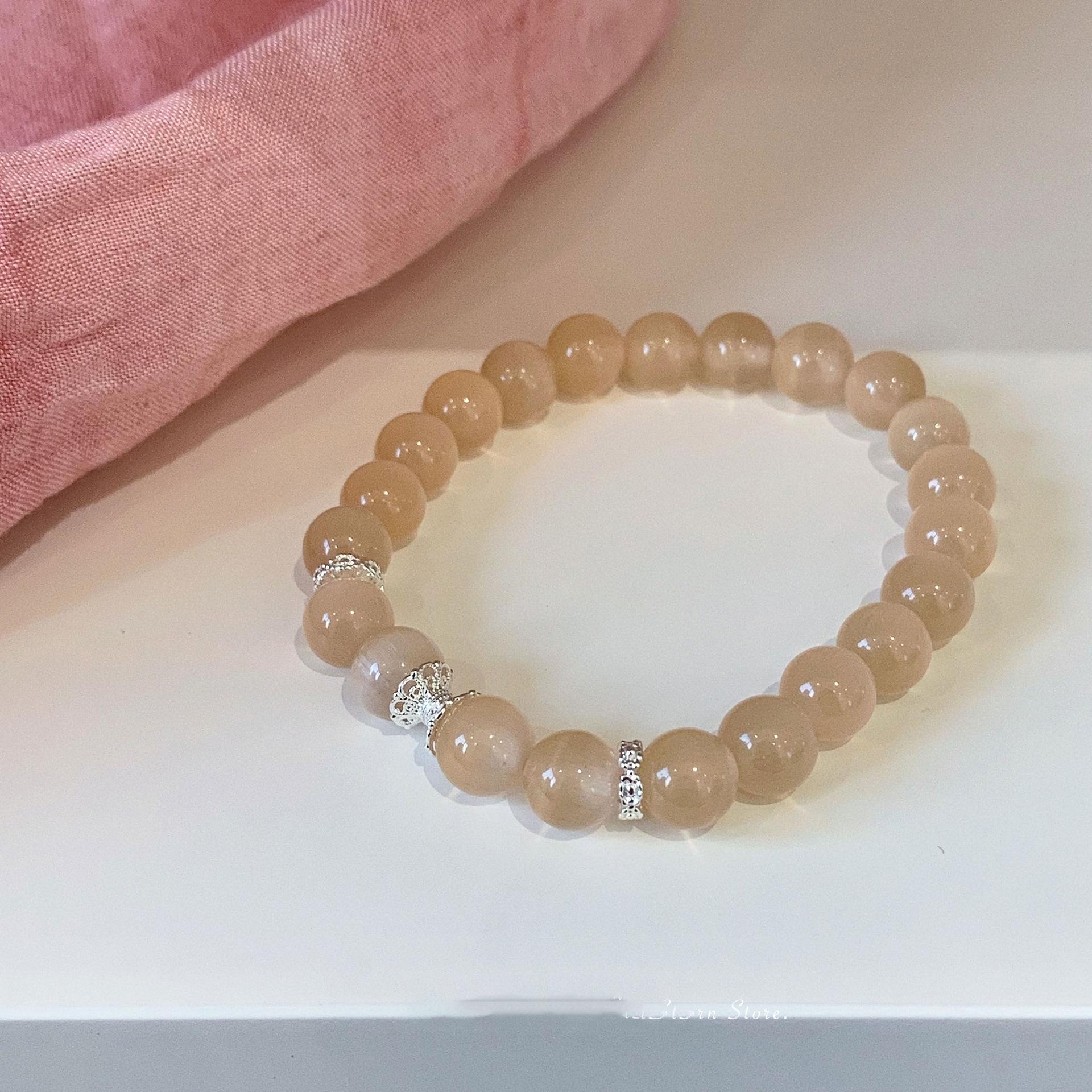 

Браслет из опаловых бусин, женский летний, нишевый, с личностью, в стиле ретро, легкая роскошь, высококлассный темперамент, универсальное ювелирное изделие