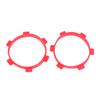 2/4Pcs RC Car Parts Rubber Model Cars Tire Stick Ring Mounting Glue Bands 85mm For 1/8 Buggy 1/10 Short Course Truck Tools