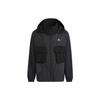 Jackets Men's Black Hooded Moderate Other HR4443