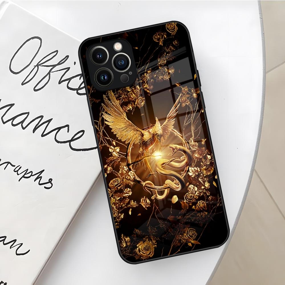 Movie The Hunger Games Phone Case for Iphone 17 16 Air 15 14 12 11 13 Pro Max Mini X Xr Xs Se Puls glass Cover