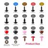 752pcs With Washers Resin Eyes Assorted Sizes Stuffed Animals Craft Resin Noses  Plush Toy Making
