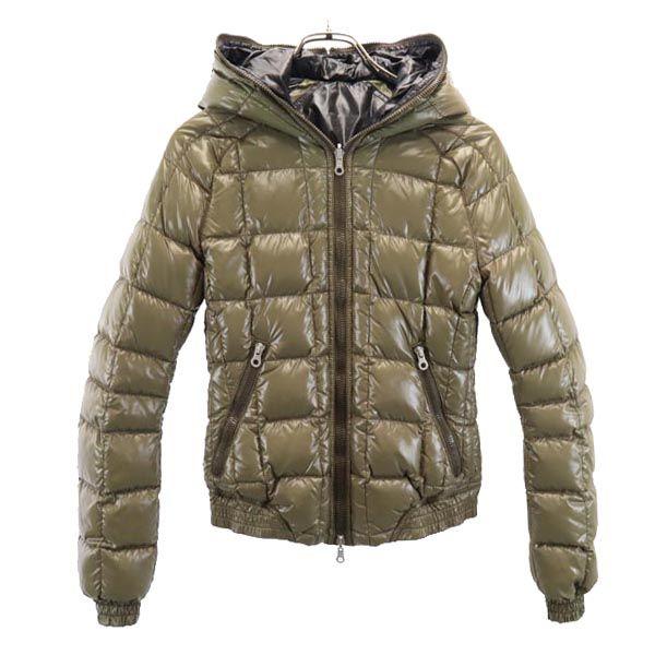 DUVETICA reversible Down jacket 40 Black/Brown hood Women Used