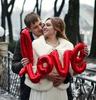 Valentine's Day Set, Heart Balloons + Love 1 Set.