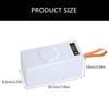 Q6PA Tragbare 40x18650 Akku-Aufbewahrungsbox DIY Power Case Box mit Schnelllade- und Mehrfachschutzfunktionen Ohne Akkus