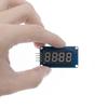 1pcs TM1637 4 Bits Digital LED Display Module For Arduino 7 Segment 0.36Inch Clock RED Anode Tube Four Serial Driver Board